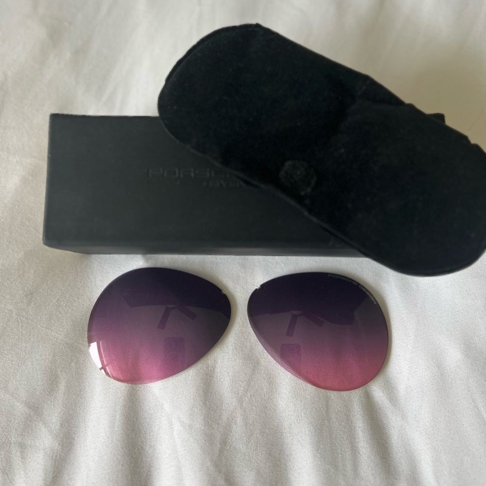 PORSCHE DESIGN Gradient Sunglasses Lenses - Purple